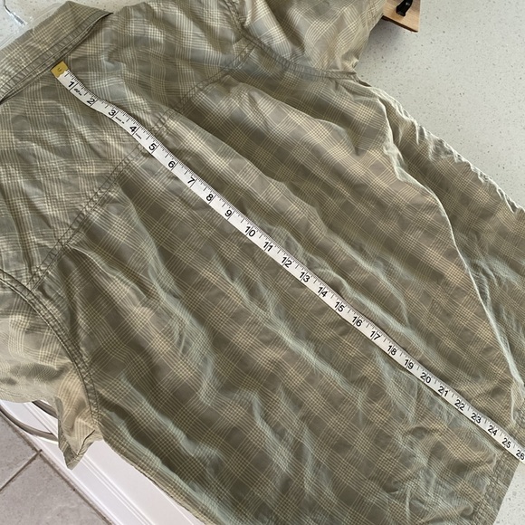 ROYAL ROBBINS GO EVERYWHERE fishing mining travel shirt cargo L plaid - Picture 6 of 6